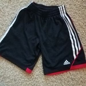 Adidas boys black shorts